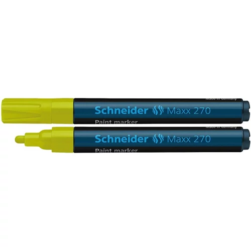 Lakkmarker, 1-3 mm, SCHNEIDER "Maxx 270", sárga