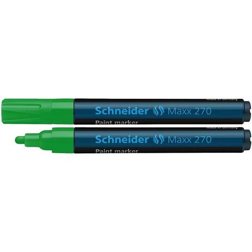 Lakkmarker, 1-3 mm, SCHNEIDER "Maxx 270", zöld