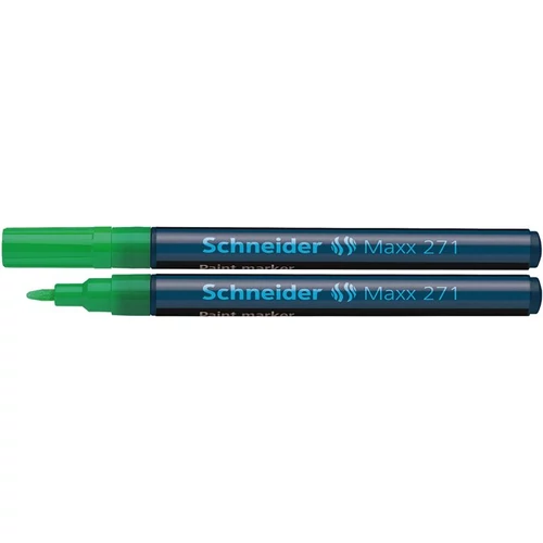 Lakkmarker, 1-2 mm, SCHNEIDER "Maxx 271", zöld