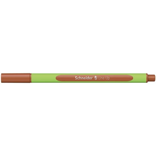 Tűfilc, 0,4 mm, SCHNEIDER "Line-Up", mahagóni