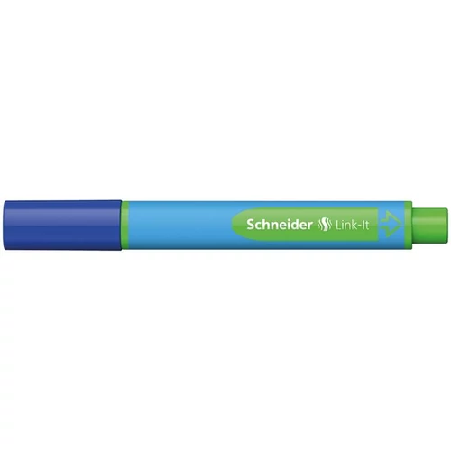 Golyóstoll, 0,7 mm, SCHNEIDER "Link-it", összeilleszthető, kék