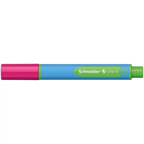 Golyóstoll, 0,7 mm, SCHNEIDER "Link-it", összeilleszthető, rózsaszín