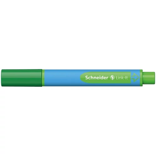 Golyóstoll, 0,7 mm, SCHNEIDER "Link-it", összeilleszthető, zöld