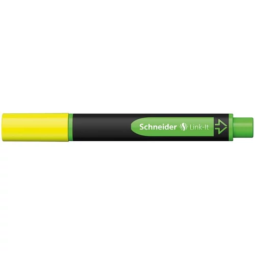 Szövegkiemelő, 1-4 mm, SCHNEIDER "Link-it", összeilleszthető, sárga
