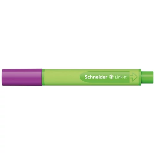 Tűfilc, 0,4 mm, SCHNEIDER "Link-it", összeilleszthető, lila