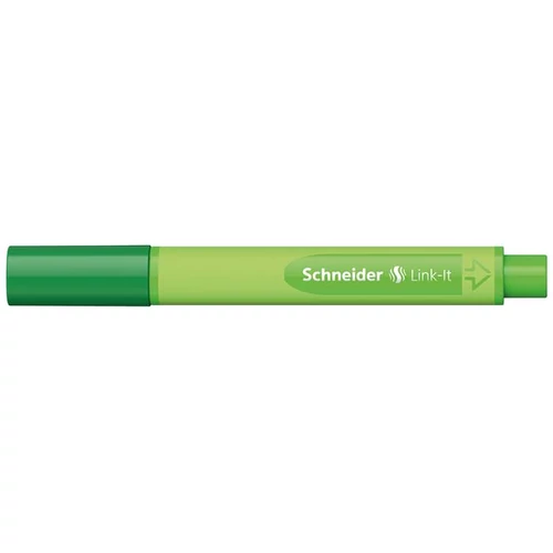 Tűfilc, 0,4 mm, SCHNEIDER "Link-it", összeilleszthető, zöld