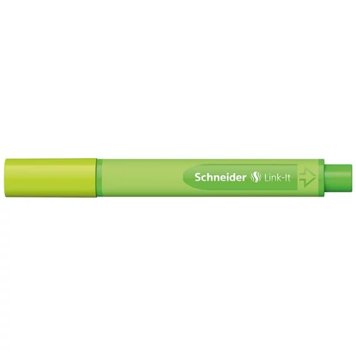 Tűfilc, 0,4 mm, SCHNEIDER "Link-it", összeilleszthető, almazöld