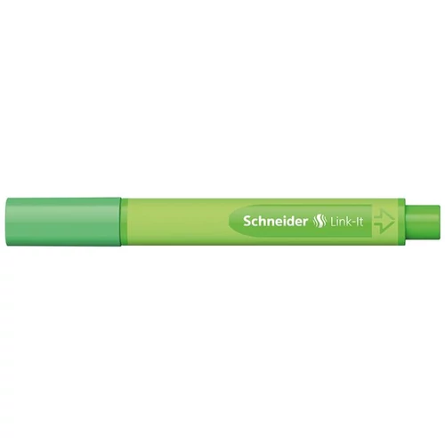 Tűfilc, 0,4 mm, SCHNEIDER "Link-it", összeilleszthető, fűzöld