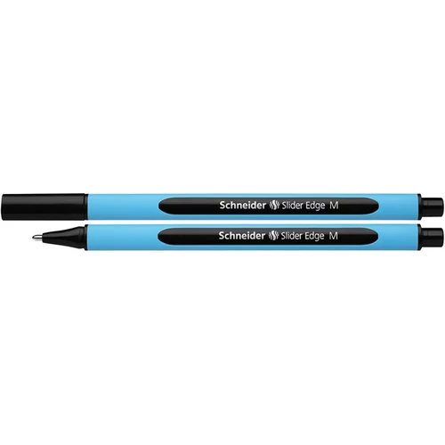 Golyóstoll, 0,5 mm, kupakos, SCHNEIDER "Slider Edge M", fekete
