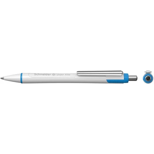 Golyóstoll, 0,7 mm, nyomógombos, SCHNEIDER "Slider Xite", fekete