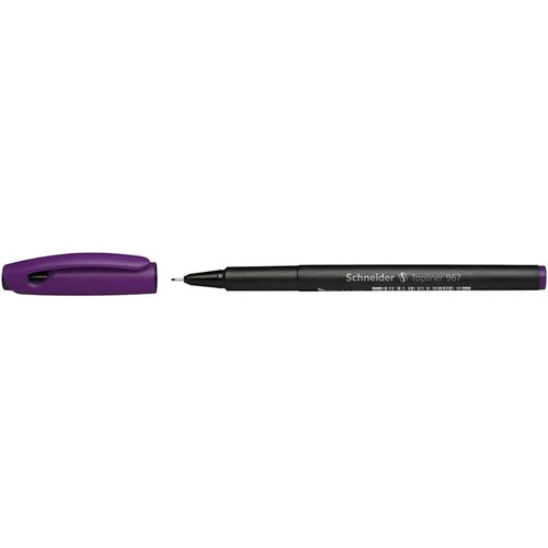 Tűfilc, 0,4 mm, SCHNEIDER "Topliner 967", lila