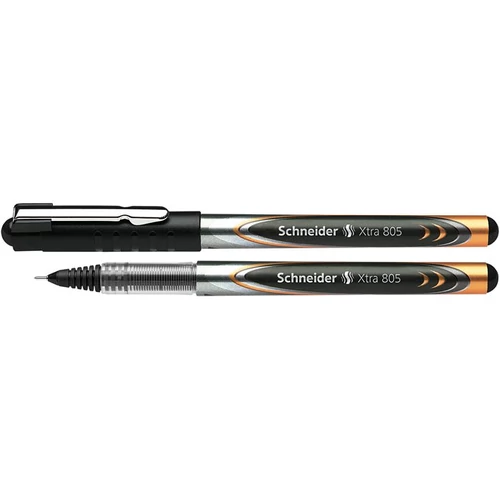 Rollertoll, 0,5 mm, tűhegyű, SCHNEIDER "XTRA 805", fekete