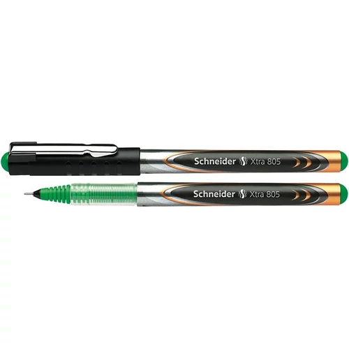 Rollertoll, 0,5 mm, tűhegyű, SCHNEIDER "XTRA 805", zöld