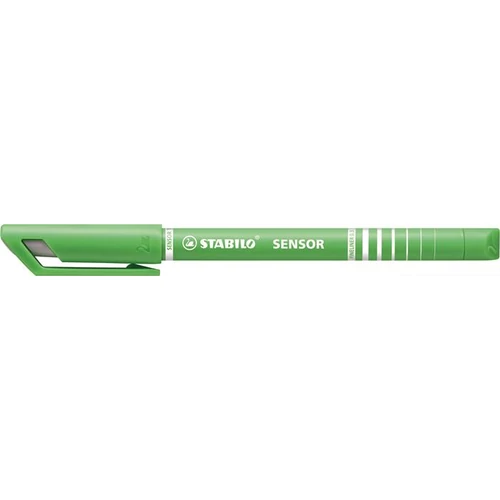Tűfilc, 0,3 mm, STABILO "Sensor", világoszöld