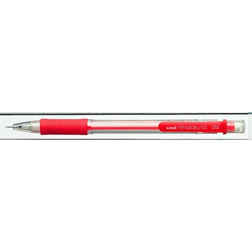 Nyomósirón, 0,5 mm, UNI "Shalaku M5-101", piros