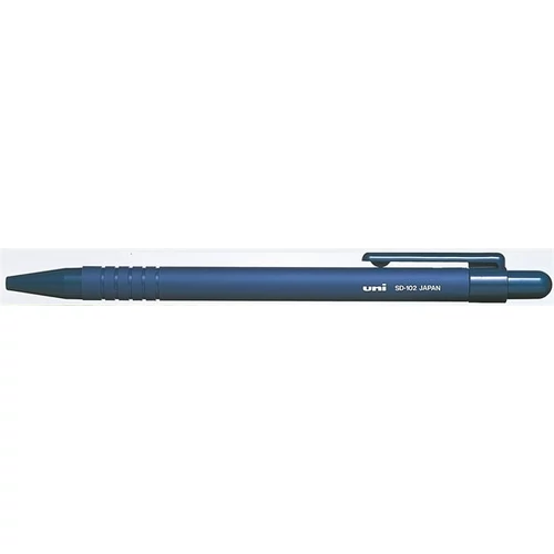 Golyóstoll, 0,4 mm, nyomógombos, UNI "SD-102", kék