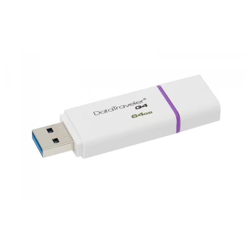 Pendrive, 64GB, USB 3.0, KINGSTON "DTI G4", lila
