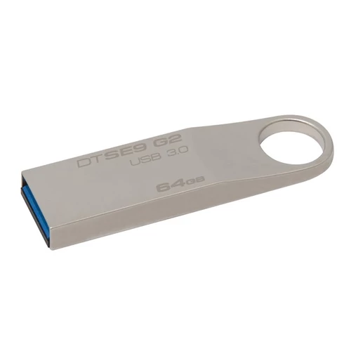 Pendrive, 64GB, USB 3.0, 100/15 MB/sec, fém ház, KINGSTON "DataTraveler SE9 G2"