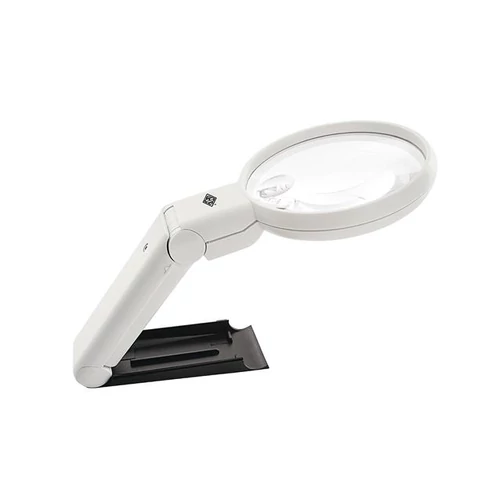 Nagyító, LED lámpával, kihajtható állvánnyal, WEDO