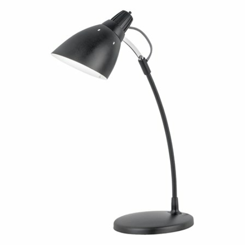 Asztali lámpa, 60W, EGLO "Top Desk", fekete